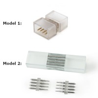 ALIMENTARE BANDA LED 220V, Black Friday - Conector Imbinare Banda LED RGB 220V 4 Contacte, LED-Zone.ro