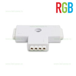 Conector Imbinare Banda LED RGB 12V Aplicat T