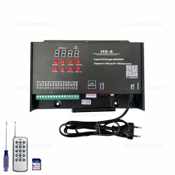 Controller Adresabil Banda LED RGB Digitala Pixel HS-8