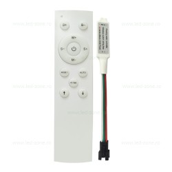Controller Banda LED Digitala IC 12-24V RF cu Telecomanda