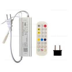 Controller Banda LED RGB Digitala 220V 400W Bluetooth Telecomanda RF