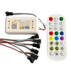 Controller Banda LED RGB Digitala RF si Bluetooth Muzical 6 Iesiri SP107E