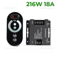 CONTROLLERE, Variator Banda LED 216W RF Telecomanda Touch, LED-Zone.ro