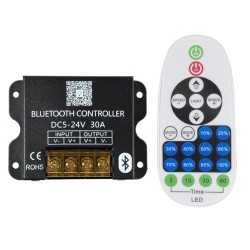 Variator Banda LED 30A Bluetooth cu Telecomanda Ovala IR