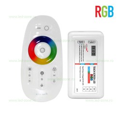 Controller Banda LED RGB 18A 216W Telecomanda RF Alb