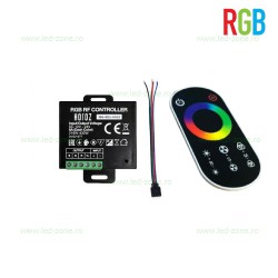 Controller Banda LED RGB 18A 216W Telecomanda Touch RF