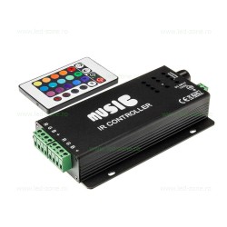 Controller Muzical Banda LED RGB 18A 216W Telecomanda IR