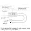 Controller Banda LED RGB Bluetooth Telecomanda 4 Iesiri Muzical 