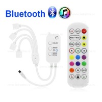 BENZI LED, Controller Banda LED RGB Bluetooth Telecomanda 4 Iesiri Muzical , LED-Zone.ro