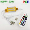 Mini Controller Banda LED RGB 220V 800W IR IP67