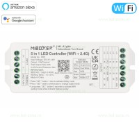 CONTROLLERE, Controller Banda LED RGB-CCT 20A 240W WI-FI Tuya , LED-Zone.ro