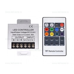 Controller Banda LED RGB 36A 432W Telecomanda 20 Taste IR