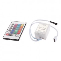 BENZI LED - Reduceri Controller Banda LED RGB 6A 72W 24 Taste IR Promotie