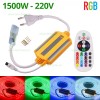 Controller Neon Flex RGB 220V 1500W IR IP65