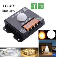 LED DIVERSE, Black Friday - Senzor Miscare Programabil Aplicat 12V-24V, LED-Zone.ro