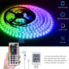 Kit Banda LED 5050 Rola 5m RGB Silicon Telecomanda 44 Taste