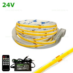 Kit Banda LED COB 480 LED/ML Rola 5m 24V IR
