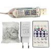 Kit Neonflex LED RGB Digital Muzical 5m Telecomanda si Telefon