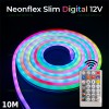 Kit Neonflex LED Slim Digital 10m Telecomanda