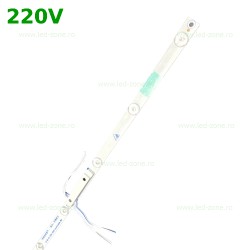 Banda Rigida 12 Module LED 2835 cu Lupa 220V