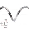 Profil Aluminiu 1M Flexibil Montaj Neon Flex Slim 8x16mm