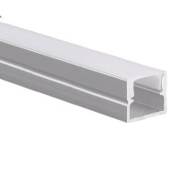 PROFILE BANDA LED, Profil Aluminiu Aplicat Dispersor Alb 2M 10MM, LED-Zone.ro
