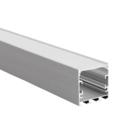 PROFILE ALUMINIU APLICATE, Black Friday - Profil Aluminiu Aplicat Dispersor Alb 2M 32MM, LED-Zone.ro