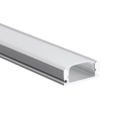 Profil Aluminiu Aplicat Dispersor Mat 2M 12.4MM