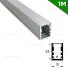 Profil Aluminiu Aplicat Dispersor Mat 1M 6MM