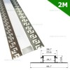 Profil Aluminiu Incastrat Sub Tencuiala 2M 20.7MM LZ1362