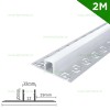 Profil Aluminiu Incastrat Sub Tencuiala 2M 12MM