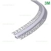Profil Aluminiu Incastrat Sub Tencuiala 3M Flexibil 2 Directii 10MM