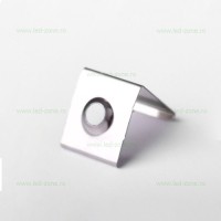 ACCESORII BANDA LED, Clema Fixare Profil Flexibil Colt Silicon 16x16mm, LED-Zone.ro