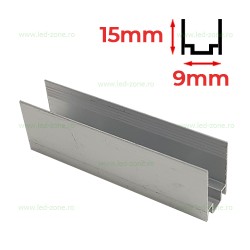 Profil Aluminiu 5cm Montaj Neon Flex Slim