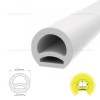 Clema Fixare Profil Flexibil Rotund Silicon D-20mm