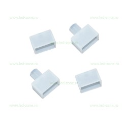 Set 2 Capace Protectie Profil Flexibil Silicon 20x10mm