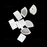 PROFILE ALUMINIU APLICATE, Black Friday - Set 2 Capace Protectie Profil Colt Flexibil Silicon 16x16mm, LED-Zone.ro