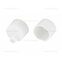 ACCESORII BANDA LED, Set 2 Capace Protectie Profil Flexibil Silicon Rotund D-13mm, LED-Zone.ro