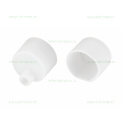 Set 2 Capace Protectie Profil Flexibil Silicon Rotund D-13mm