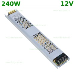 Sursa Alimentare Banda LED 12V 240W Ultra Slim