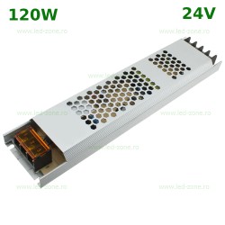 Sursa Alimentare Banda LED 24V 120W Ultra Slim