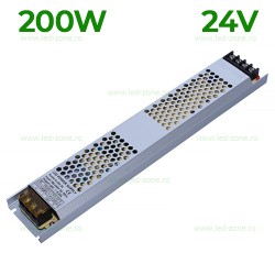 Sursa Alimentare Banda LED 24V 200W Ultra Slim