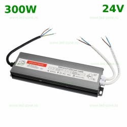 Sursa Alimentare Banda LED 24V 300W IP67 Waterproof Slim