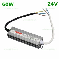 Sursa Alimentare Banda LED 24V 60W IP67 Waterproof