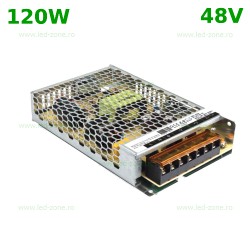 Sursa Alimentare Banda LED 48V 120W Carcasa Metal