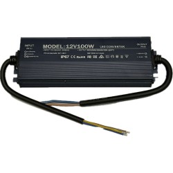 Sursa Alimentare Banda LED 12V 100W IP67 Waterproof Slim