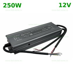 Sursa Alimentare Banda LED 12V 250W IP67 Waterproof Slim