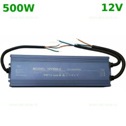 Sursa Alimentare Banda LED 12V 500W IP67 Waterproof Slim
