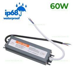 Sursa Alimentare Banda LED 12V 60W IP68 Waterproof Slim