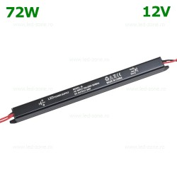 Sursa Alimentare Banda LED 12V 72W IP67 Waterproof Bagheta